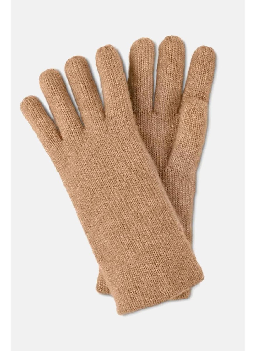 Tchibo Unisex Knitted Gloves, Beige  - Image 2