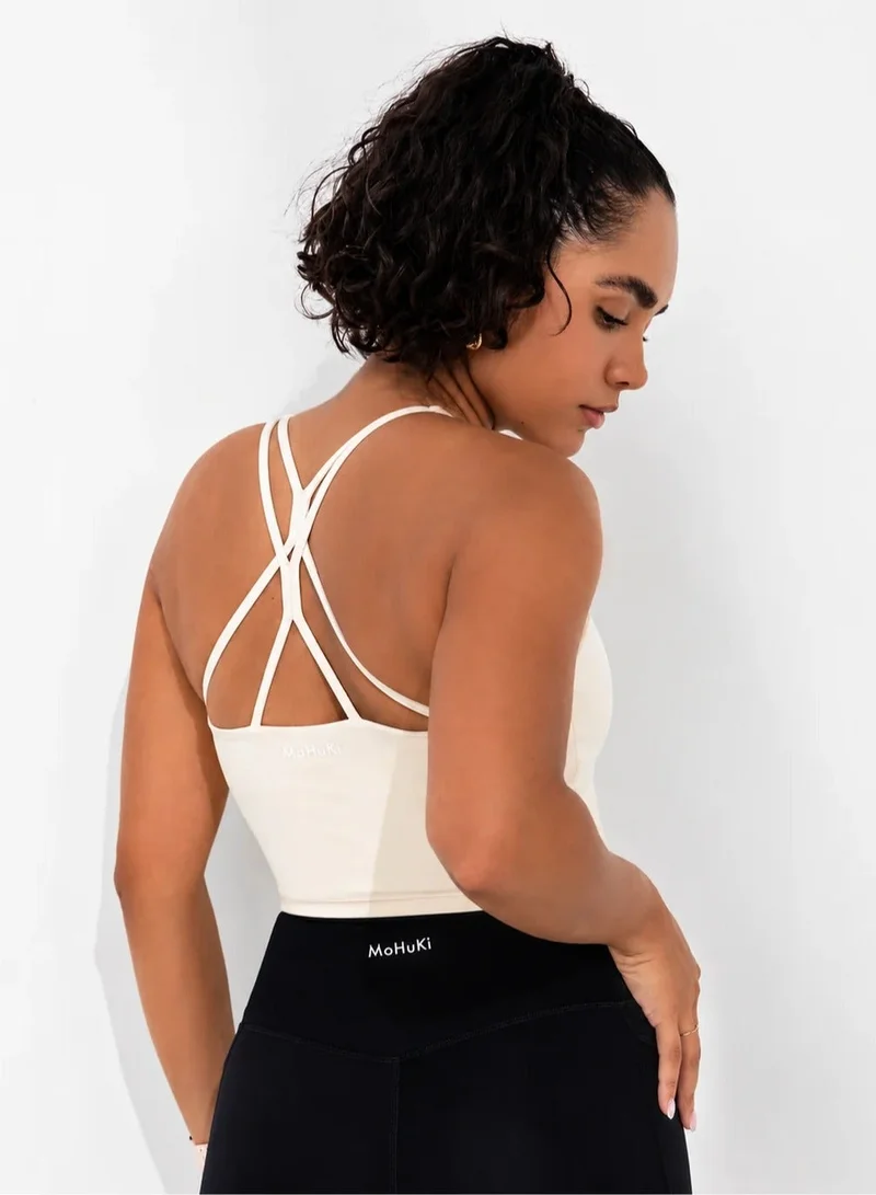 موهوكي موهوكي توب رياضي Active Crossback Tank - بيج شوفاني