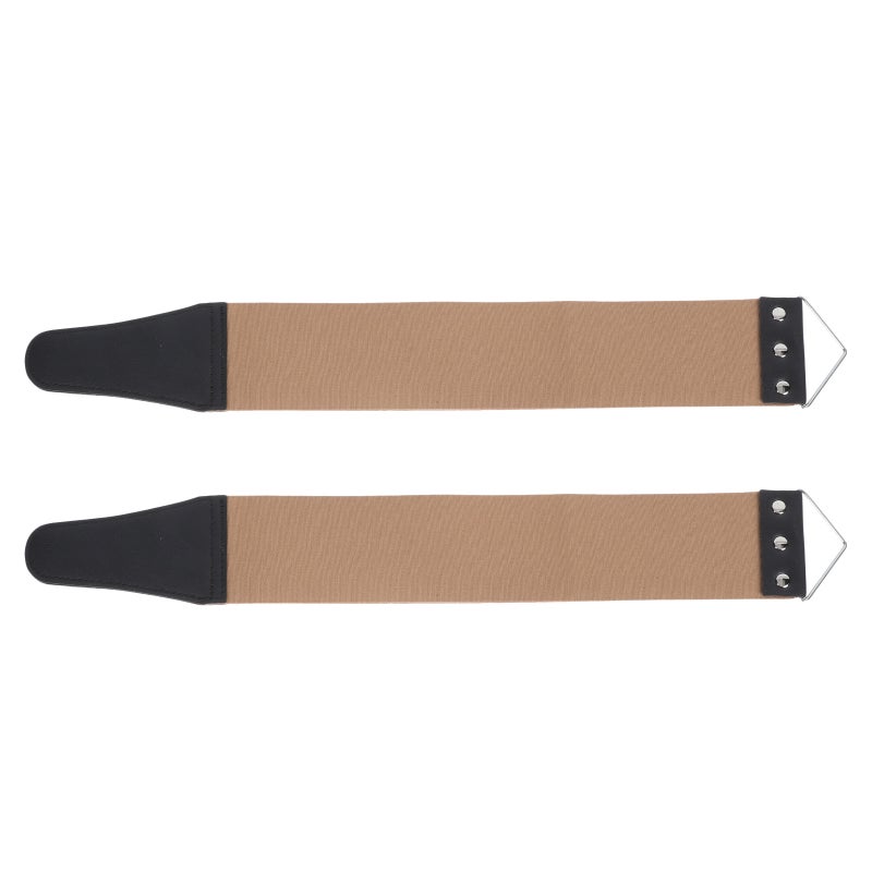 Sharpening Strop for Razor Blades, Dual-sided Manual Tool for Home and Barber Shop Use - Image 1