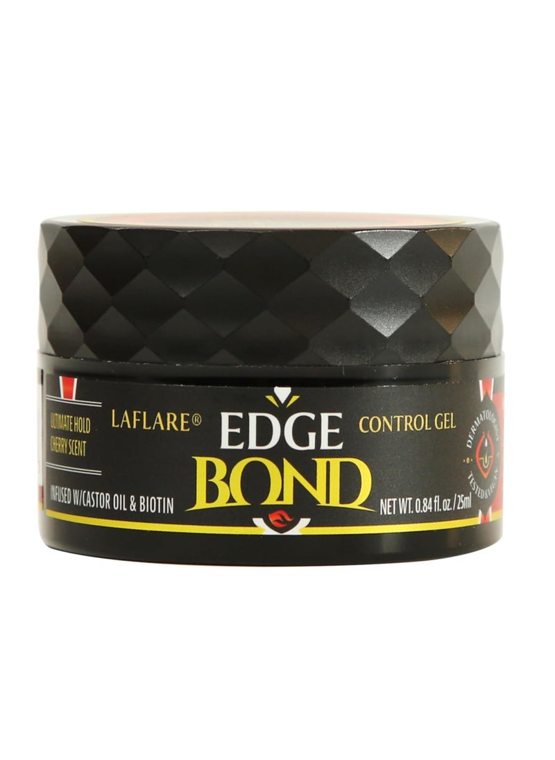 Laflare - Laflare Edge Control for Black Hair, Natural Hair and Curly Hair. Eco Styling Gel Travel Size 25ml, Edge Wax for Man & Woman (Cherry) - Image 1