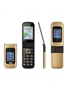 Dual Screen Flip Mobile Phone for the Elderly Slim Handwriting Style Emergency Call Quick Dial with Big Battery Rotate Screen