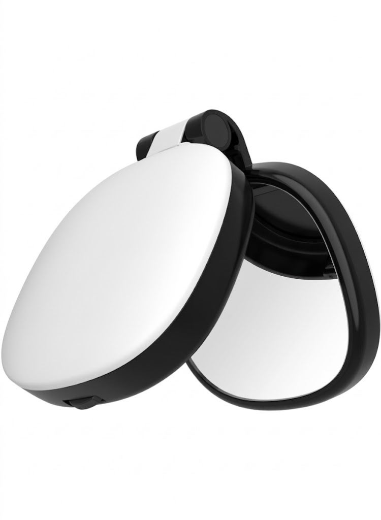 K04 Portable Magnetic Lamp with Mirror and 3 Color Temperatures, Adjustable Brightness and Length, Phone Holder Included, Suitable for Selfies, Makeup and Lighting (Black) - Image 1