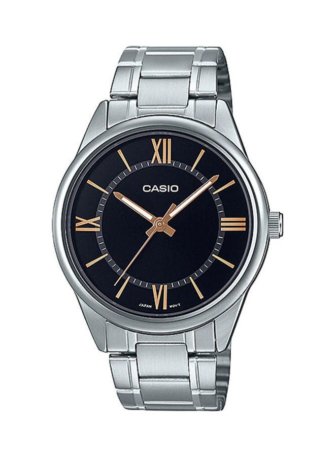 Men Stainless Steel Analog Watch MTP-V005D-1B5UDF