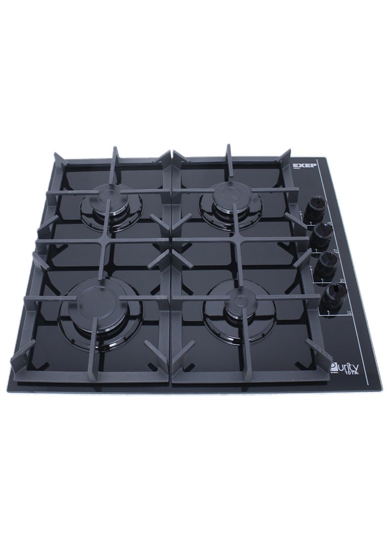 Purity 4 burner gas hob heavy duty cast iron  - Image 1