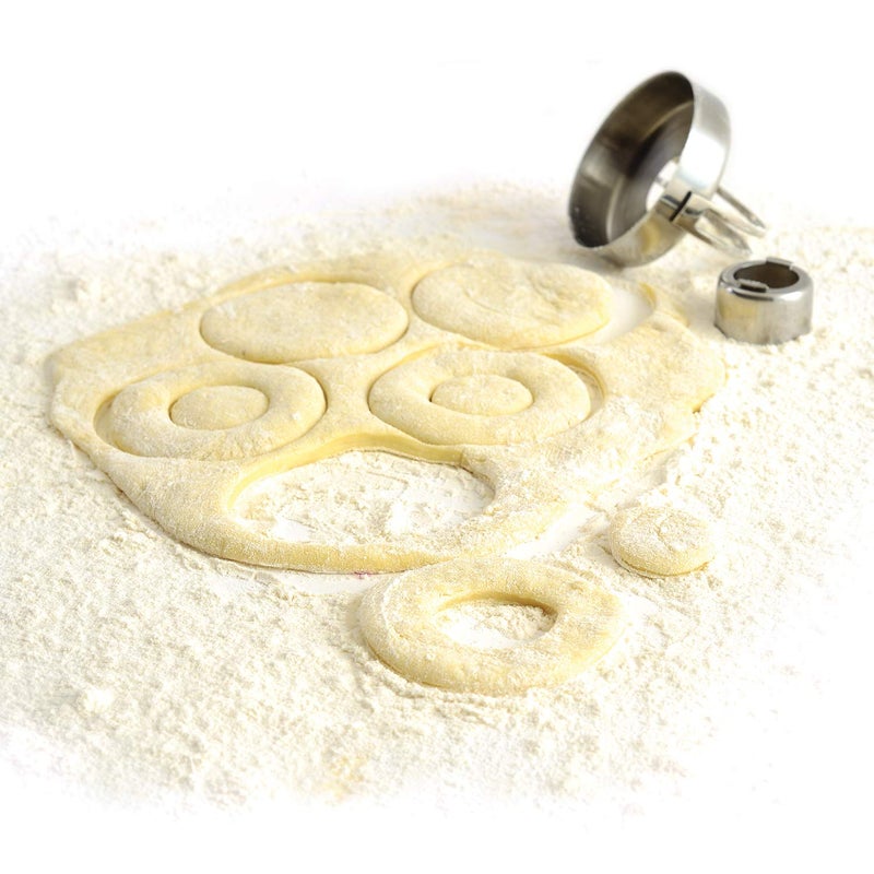 Norpro Stainless Steel Donut/Biscuit/Cookie Cutter with Removable Center 2.75in/7cm - Image 3