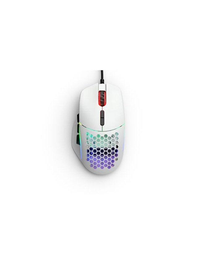 Glorious Gaming Mouse - Model I 69 g Superlight Honeycomb Mouse, Matte White Mouse - 9 Customizable Buttons - Image 3