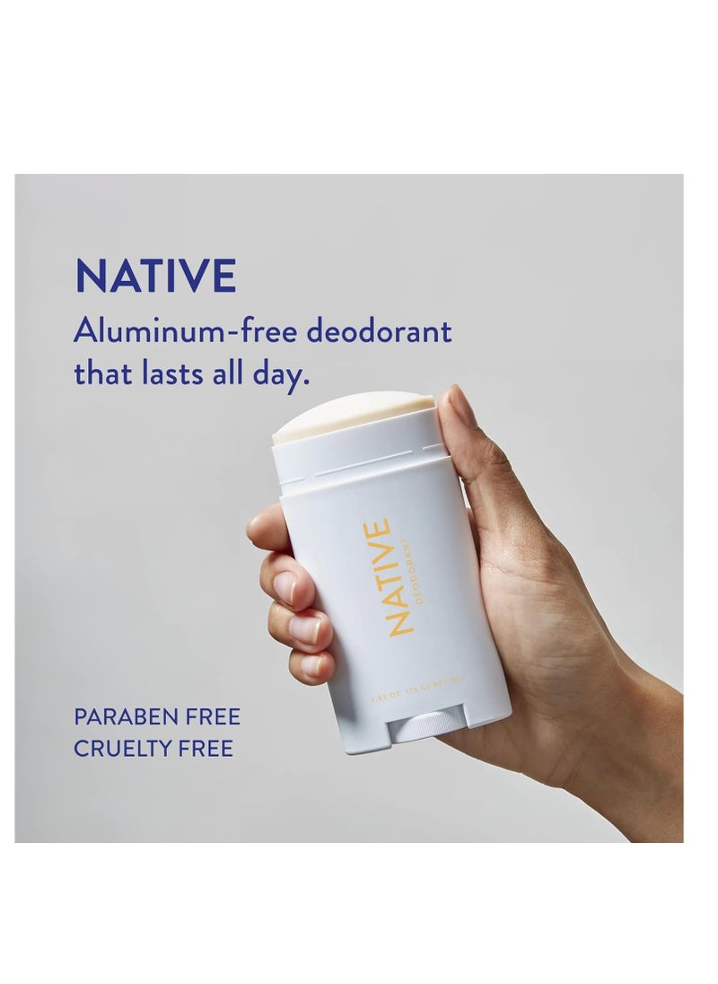 native Native Deodorant Contains Naturally Derived Ingredients, 72 Hour Odor Control | Seasonal Scents for Women and Men, Aluminum Free with Baking Soda, Coconut Oil & Shea Butter | Buttercream & Vanilla  - Image 2