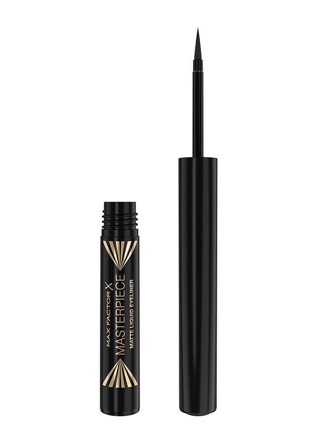 Max Factor Masterpiece Matte Liquid Eyeliner 01 Black  - Image 1