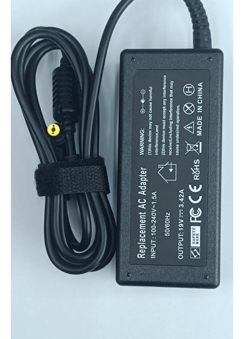 NMC 19V 3.42A AC ADAPTER FOR ACER LAPTOP - Image 1
