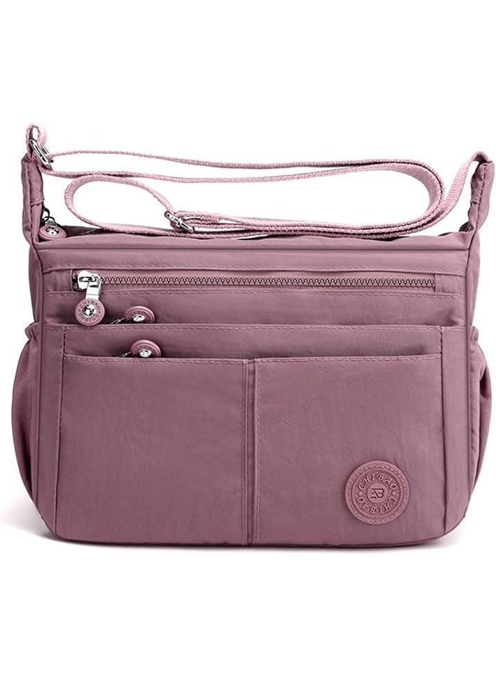 Lightweight Shoulder Bag Women's Shoulder Bags Sling Shoulder Bag Waterproof Nylon for Travel School Sports Shopping Crossbody Bag - Image 1