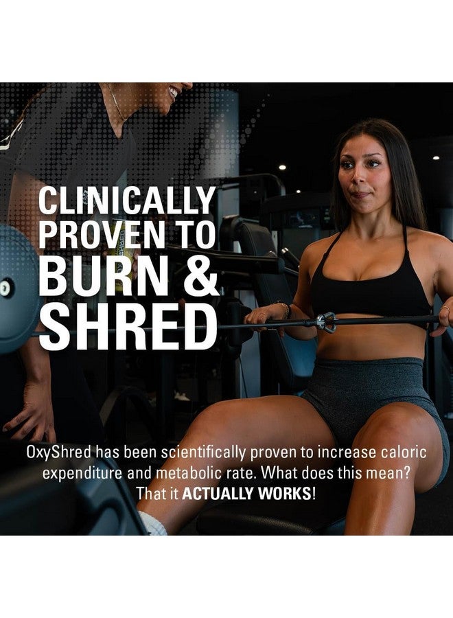 EHP Labs OxyShred Pre Workout Powder - Preworkout Powder with L Glutamine & Acetyl L Carnitine, Energy Boost Drink - Bahama Breeze, 60 Servings - Image 4