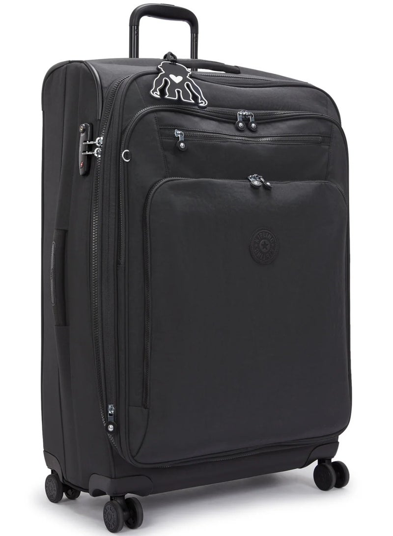 كيبلينغ حقيبة سفر بعجلات قابلة للتوسيع كبيرة بلون أسود نوير - Image 4