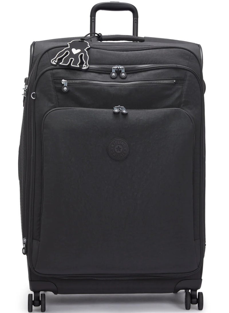 كيبلينغ حقيبة سفر بعجلات قابلة للتوسيع كبيرة بلون أسود نوير - Image 1