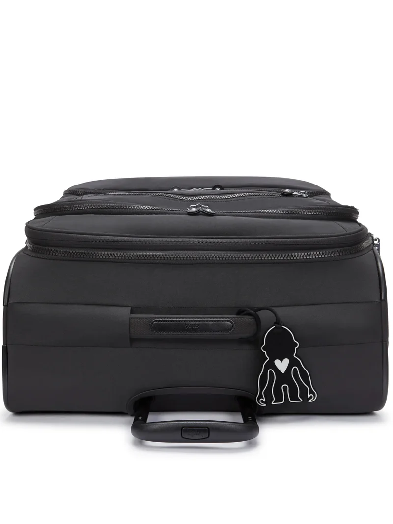 Kipling  New Youri Spin L 76 Cm Large 4 Double Wheeled Expandable Luggage Trolley - Black Noir  | Best Price UAE
