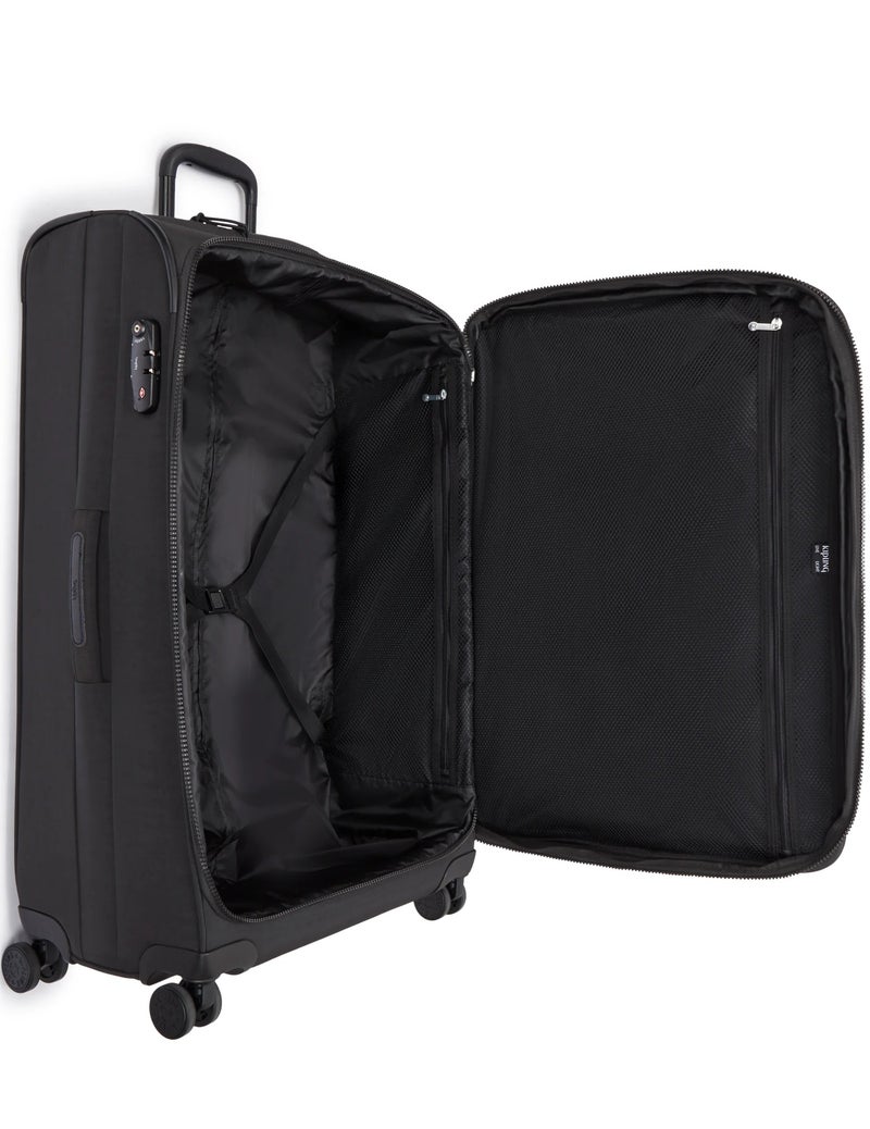 كيبلينغ حقيبة سفر بعجلات قابلة للتوسيع كبيرة بلون أسود نوير - Image 3