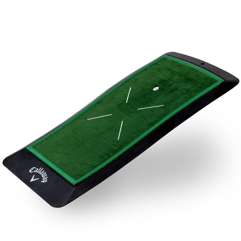 حصيرة ضرب الجولف من كالاواي 1 قدم × 2 قدم منطقة الضرب المتينة لحلبة الجولف في حديقة منزلك باللون الأخضر