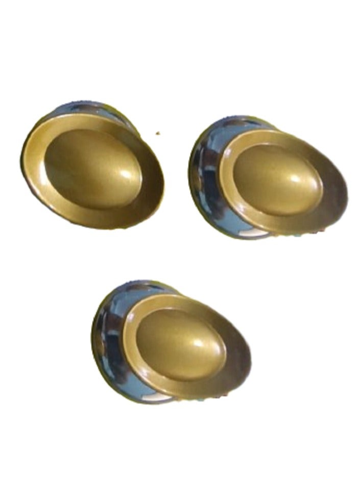 Gold pot handle - 3 pieces - Image 1