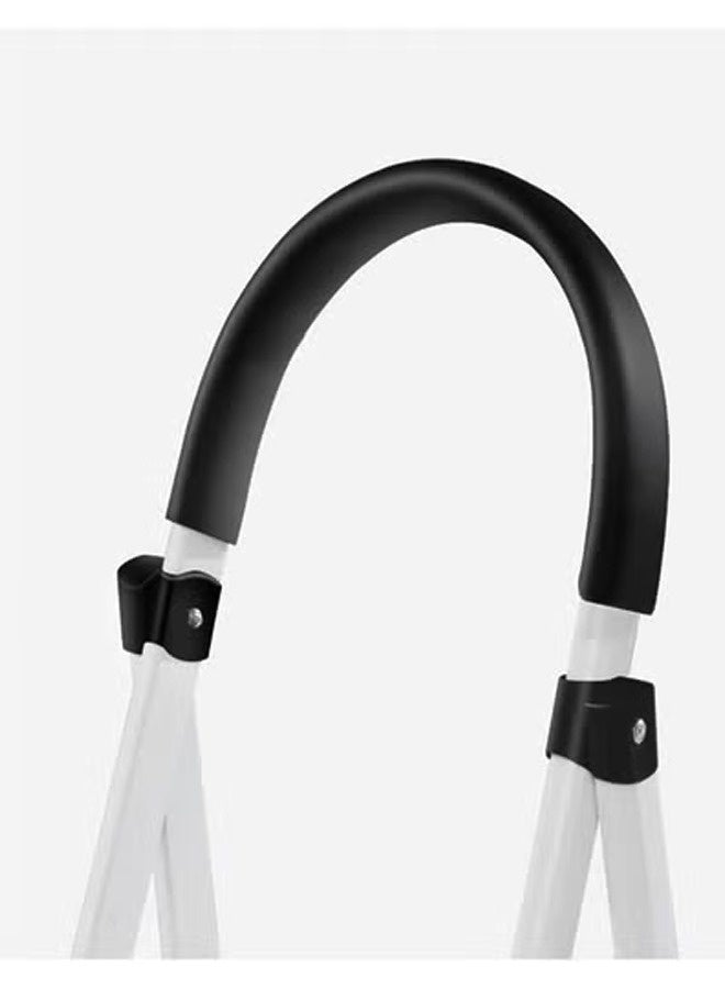 فاشون هوم سلم قابل للطي متعدد الوظائف من 6 خطوات مع مشبك مضاد للترهل للاستخدام الداخلي ورف تخزين مناسب للمطبخ والمنزل وغرفة المعيشة 44 × 105 × 160 سم - Image 4