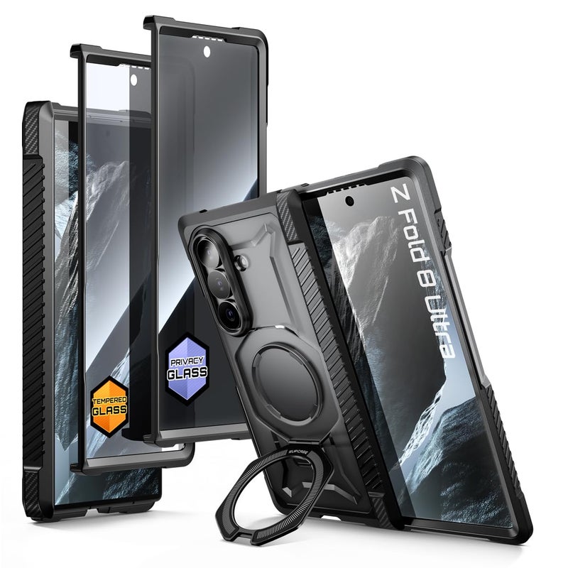 SUPCASE for Galaxy Z Fold 8 Ultra Case, Glass & Privacy Screen Protectors - Image 1