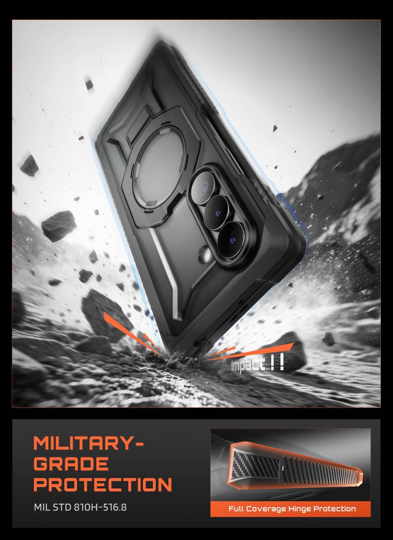 SUPCASE for Galaxy Z Fold 8 Ultra Case, Glass & Privacy Screen Protectors - Image 5