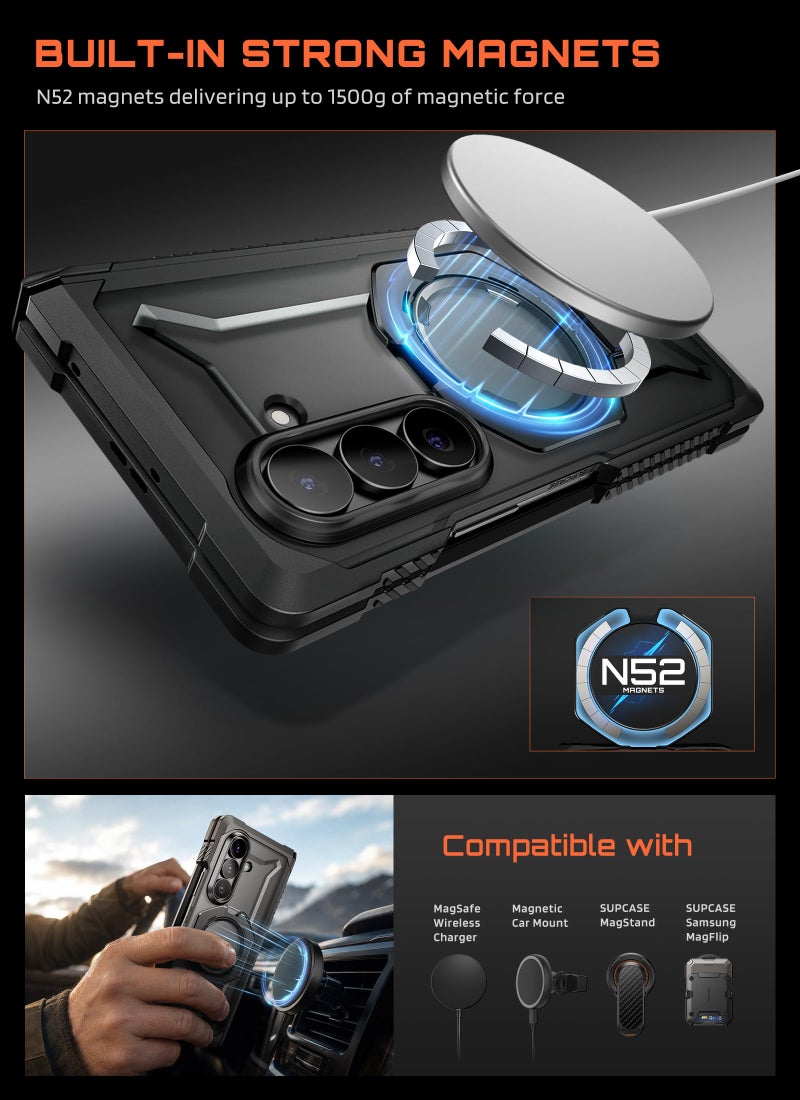 SUPCASE for Galaxy Z Fold 8 Ultra Case, Glass & Privacy Screen Protectors - Image 4