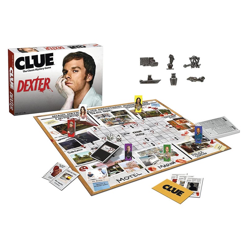 USAopoly CLUE Dexter Solve The Mystery of WHICH Murderer is on The Loose - Image 2