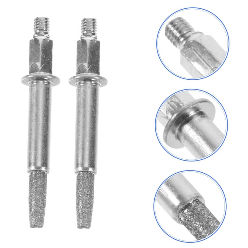4Pcs Chainsaw Sharpening Stone Files Burr Grinding Stones for Chain Sharpener Tool - Image 5