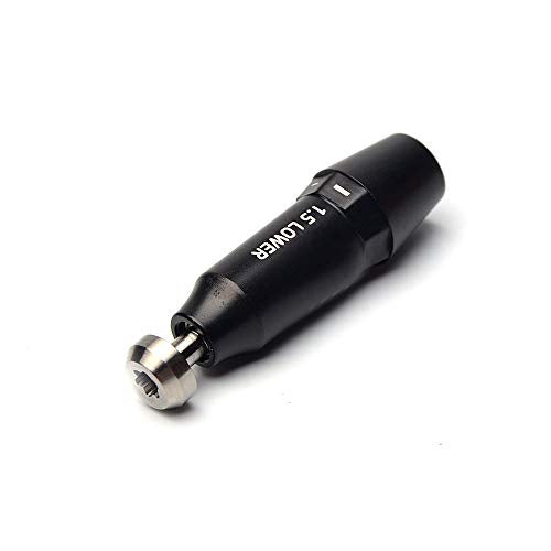 GOOACTION Golf Shaft Sleeve Adapter Compatible with PXG Driver Fairway Wood Club ±1.5 Degree .350 Adapter Black 1pc - Image 2
