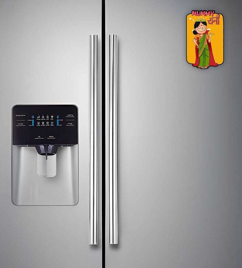 GIFTMEBAZAR Gift Me Bazar Mummy Rani Fridge Magnet | Best Gift for Mom | Kitchen Decoration Items | Magnets for Fridge | Refrigerator Door Decor - Image 2
