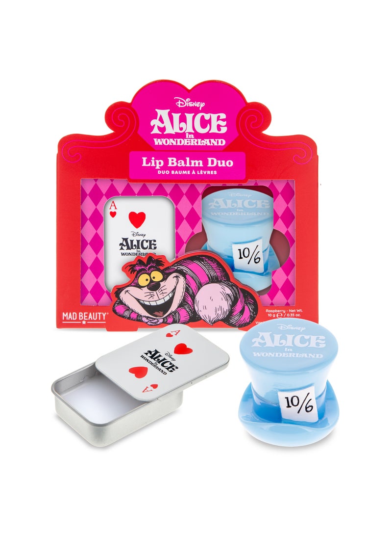 Mad Beauty Alice in Wonderland Lip Balm Duo  - Image 1