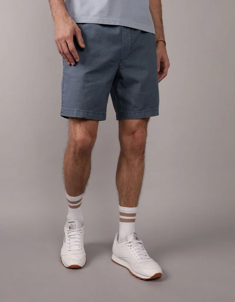 امريكان ايجل شورت من نسيج كتان فليكس المريح 8 بوصة