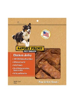Savory Prime Savory Prime 372 Usa Natural Chicken Jerky Dog Treats, 12 Oz 