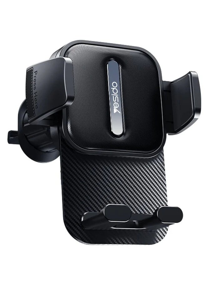 Yesido - YESIDO C167 Air Vent Hook Universal Car Phone Stand Cellphone Mount Bracket - Image 1