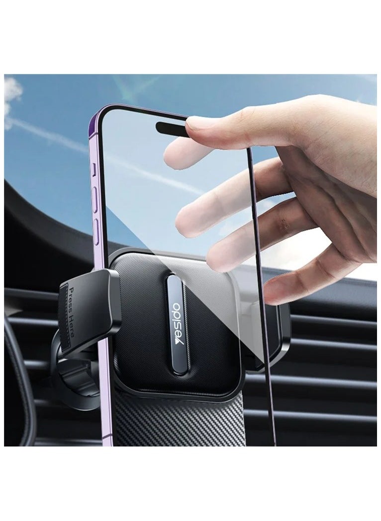 Yesido - YESIDO C167 Air Vent Hook Universal Car Phone Stand Cellphone Mount Bracket - Image 1