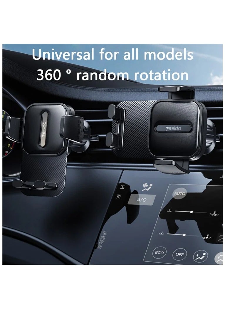 Yesido - YESIDO C167 Air Vent Hook Universal Car Phone Stand Cellphone Mount Bracket - Image 1