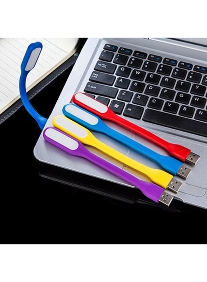 USB Light LED Portable Light White Light Eye Protection Computer Notebook USB Light Creative Mini Portable Night Light Universal-Color:Mixed Color (random Color, Faster Delivery)  - Image 2