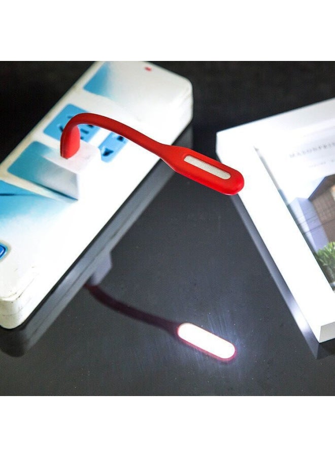 USB Light LED Portable Light White Light Eye Protection Computer Notebook USB Light Creative Mini Portable Night Light Universal-Color:Mixed Color (random Color, Faster Delivery)  - Image 5