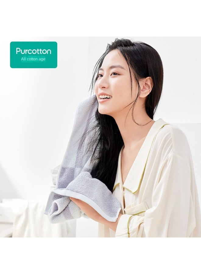 purcotton Combed Cotton】adult Double-sided Terry Towel For Home Use, Soft And Absorbent Face Towel For Men And Women - Image 3