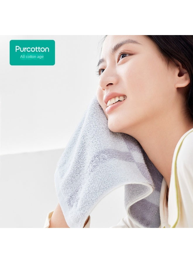 purcotton Combed Cotton】adult Double-sided Terry Towel For Home Use, Soft And Absorbent Face Towel For Men And Women - Image 5