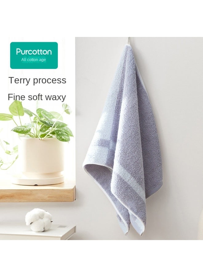 purcotton Combed Cotton】adult Double-sided Terry Towel For Home Use, Soft And Absorbent Face Towel For Men And Women - Image 2