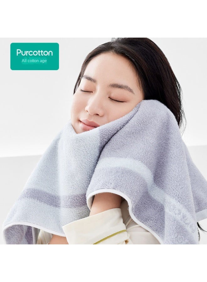 purcotton Combed Cotton】adult Double-sided Terry Towel For Home Use, Soft And Absorbent Face Towel For Men And Women - Image 4