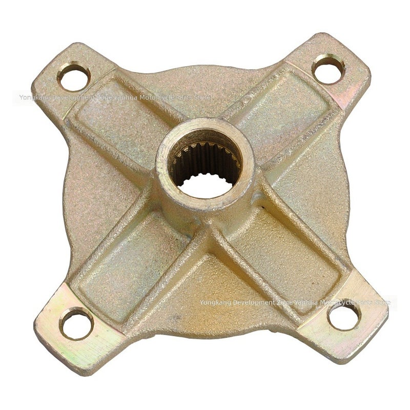 Yan Hua 4-Hole Beach Vehicle Rear Wheel Splined Bracket Flange for 125-200CC ATV - Image 1