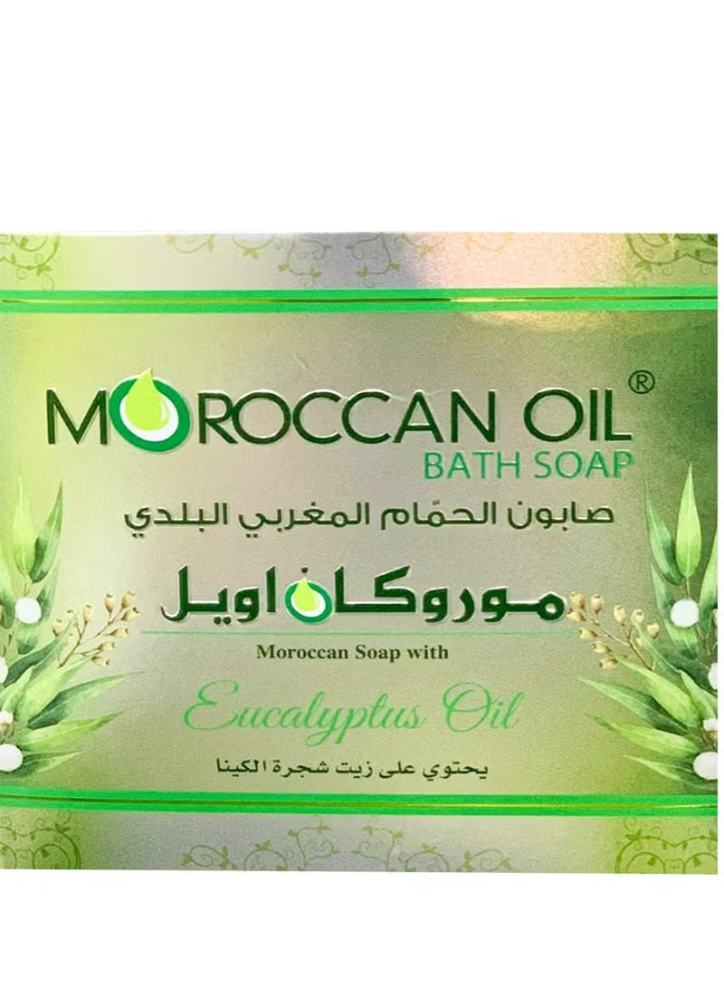 موروكان أويل صابون حمام مغربي بزيت شجرة الكينا 250 مل - Image 3