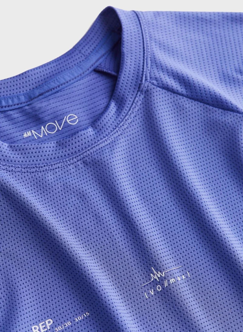 اتش اند ام Round Neck Top