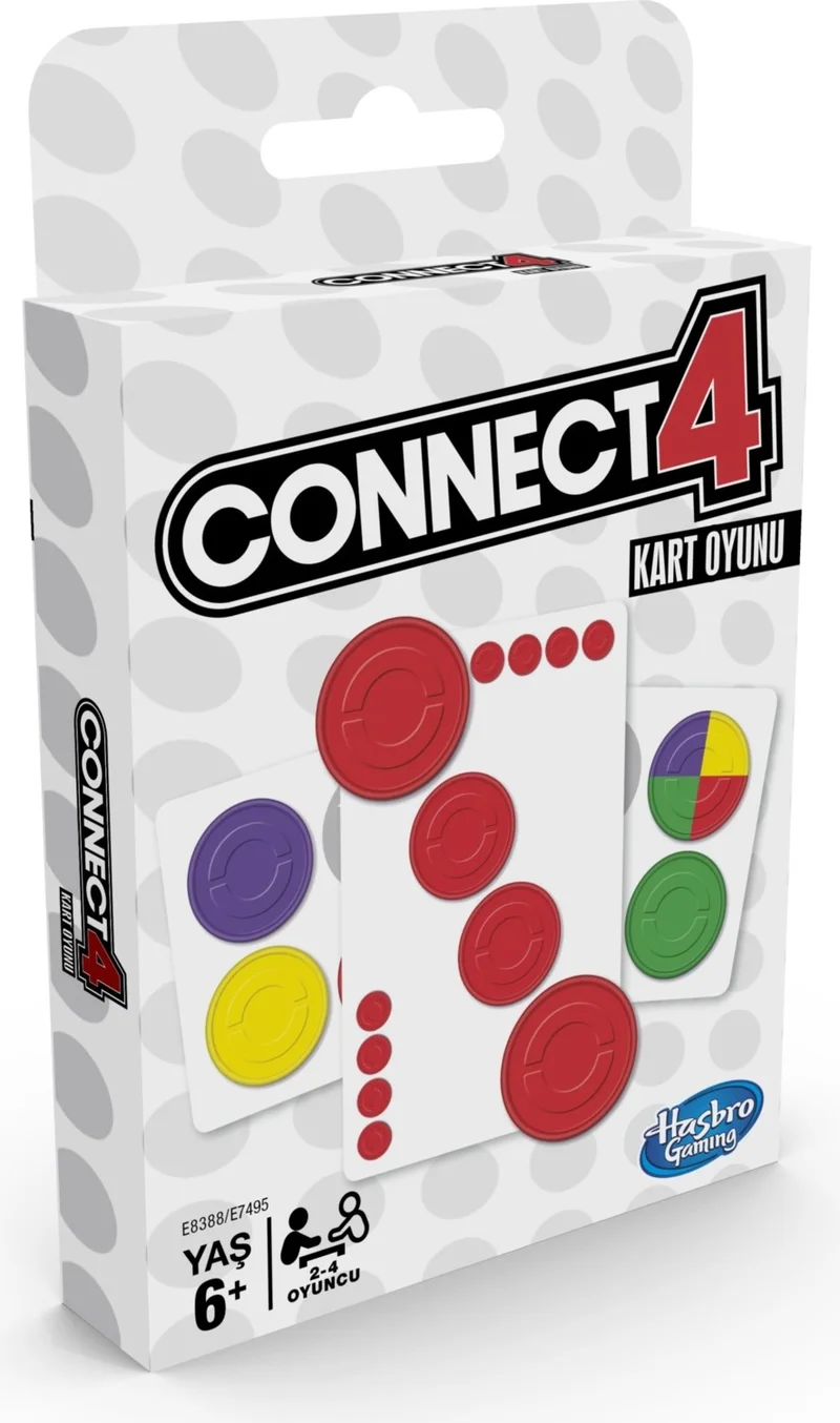 HASBRO - GAMING Connect 4 Card Game E8388