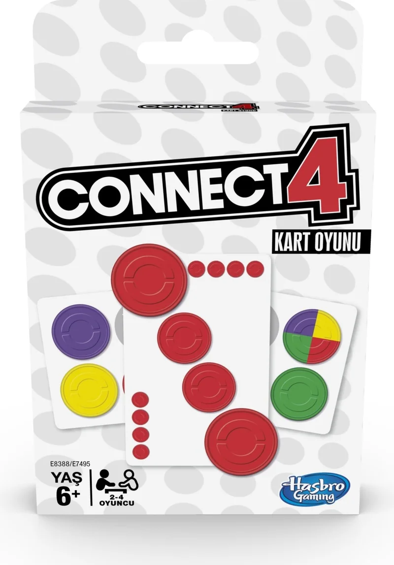 HASBRO - GAMING Connect 4 Card Game E8388