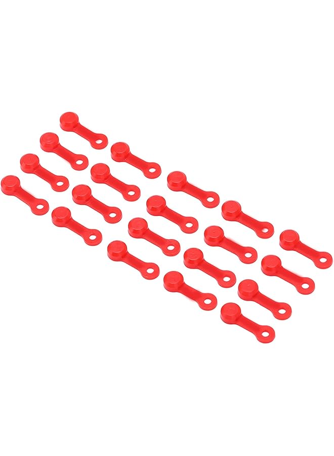 Generic Zerk Fitting Cap,20Pcs Zerk Fitting Cap Grease Fitting Brake Bleeder Screw Cover Dustproof Cover For Car Motorcycle  - Image 1