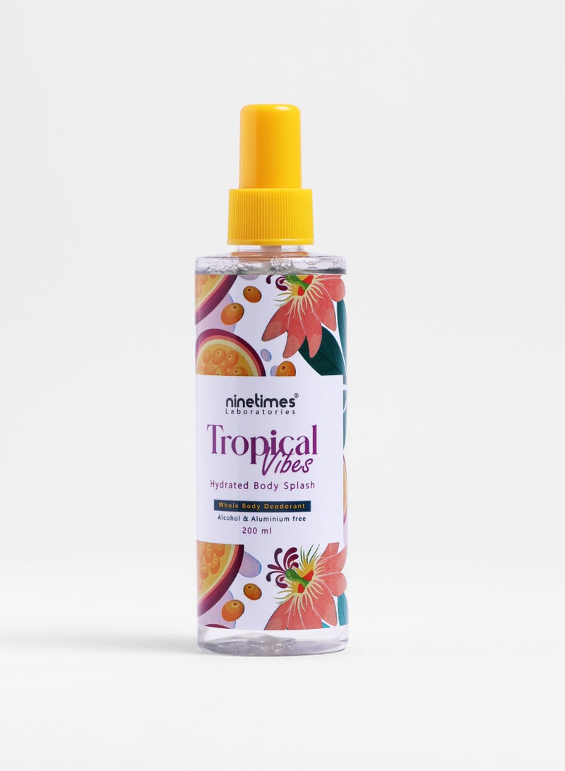 ناين تايمز  بودي سبلاش الفواكه الاستوائيه 200 مل - Image 1