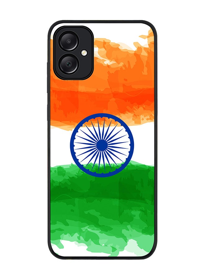 Stylizedd Rugged Black edge case for Samsung Galaxy A05, Slim fit Soft Case Flexible Rubber Edges Anti Drop TPU Gel Thin Cover- Blue Chakra - Image 1