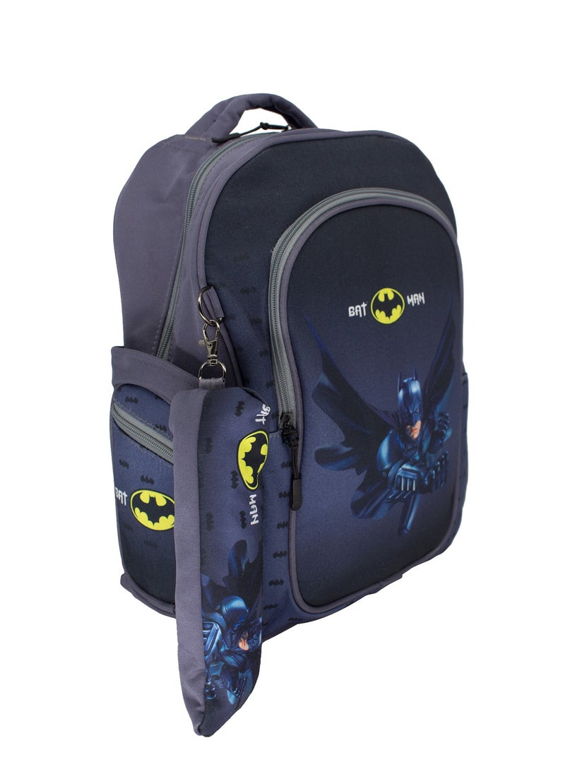 Gharibo Bags School backpack model 13 BatMan1  - Image 2